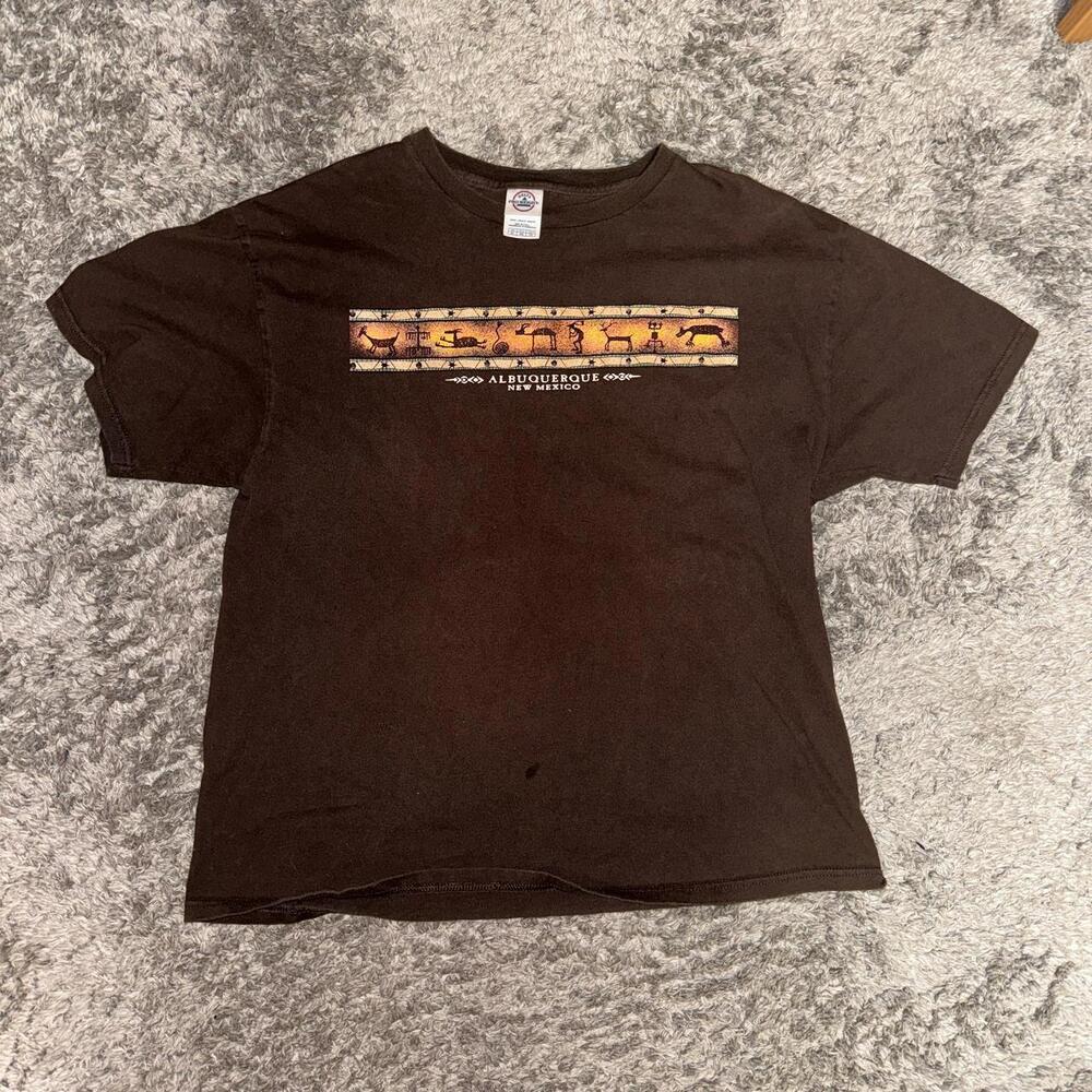 super clean 2000s delta pro weight brown new mexico tee